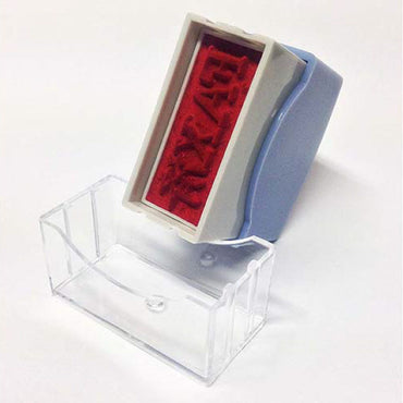 角型デスクスタンプ・FAX済