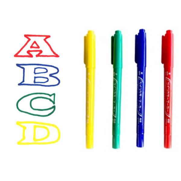 Oil-Based Twin Marker_A / 4P
