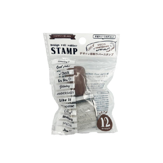 デザイン回転ラバースタンプ
