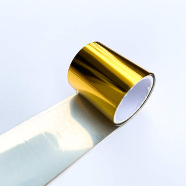 箔押しできるホイルテープ 3.5cm x 2M(ゴールド)