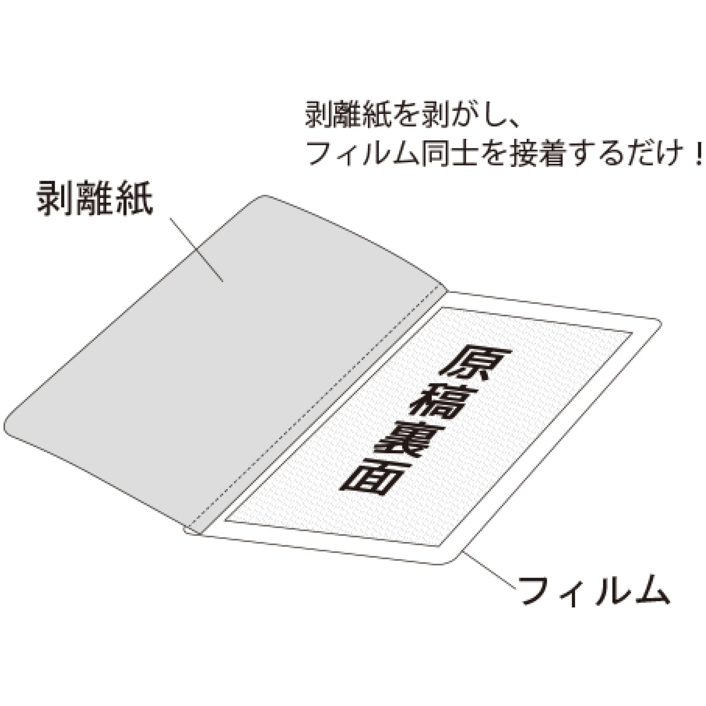 UVカットセルフラミネートA5 1枚入