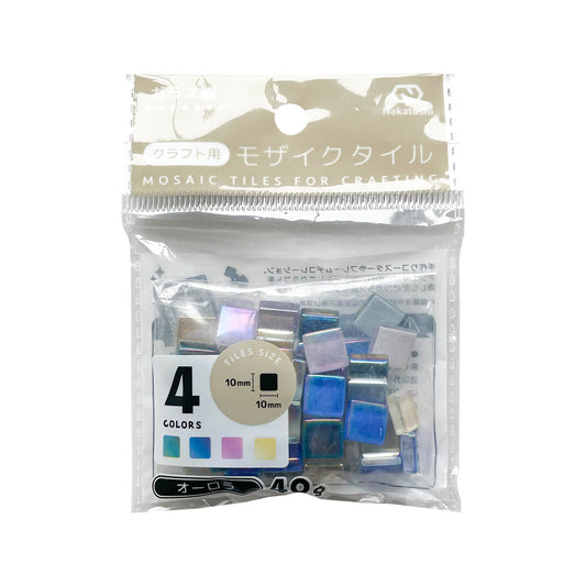クラフト用モザイクタイル 40g(オーロラ)