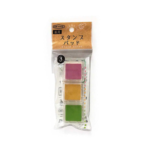 3 Color Stamp Pad / Vivid Color