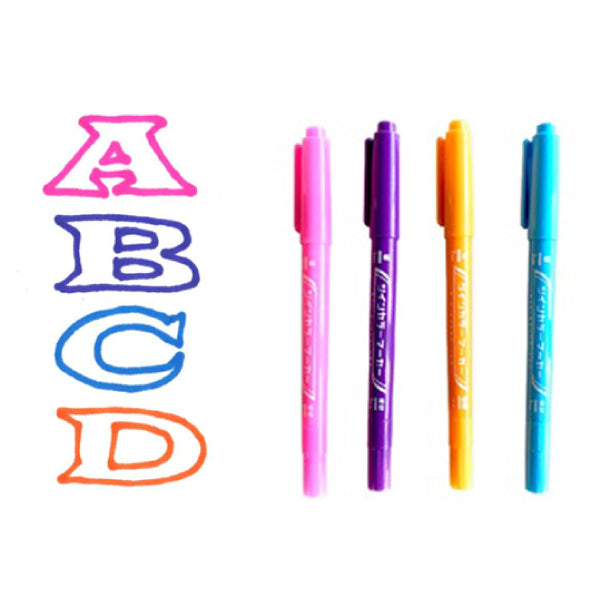 Oil-Based Twin Marker_B / 4P