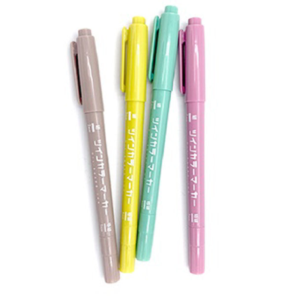 Oil-Based Twin Marker_D / 4P
