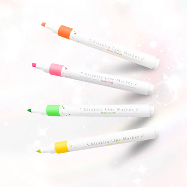 Pink & Yellow Glitter Highlighter