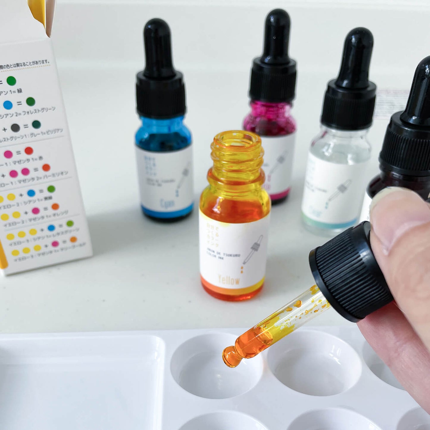 自分でつくるカラーインク（クリア）10ml