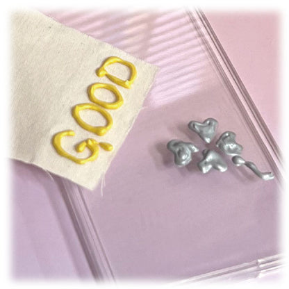 Thick Decorating Pen / Gold & Silver