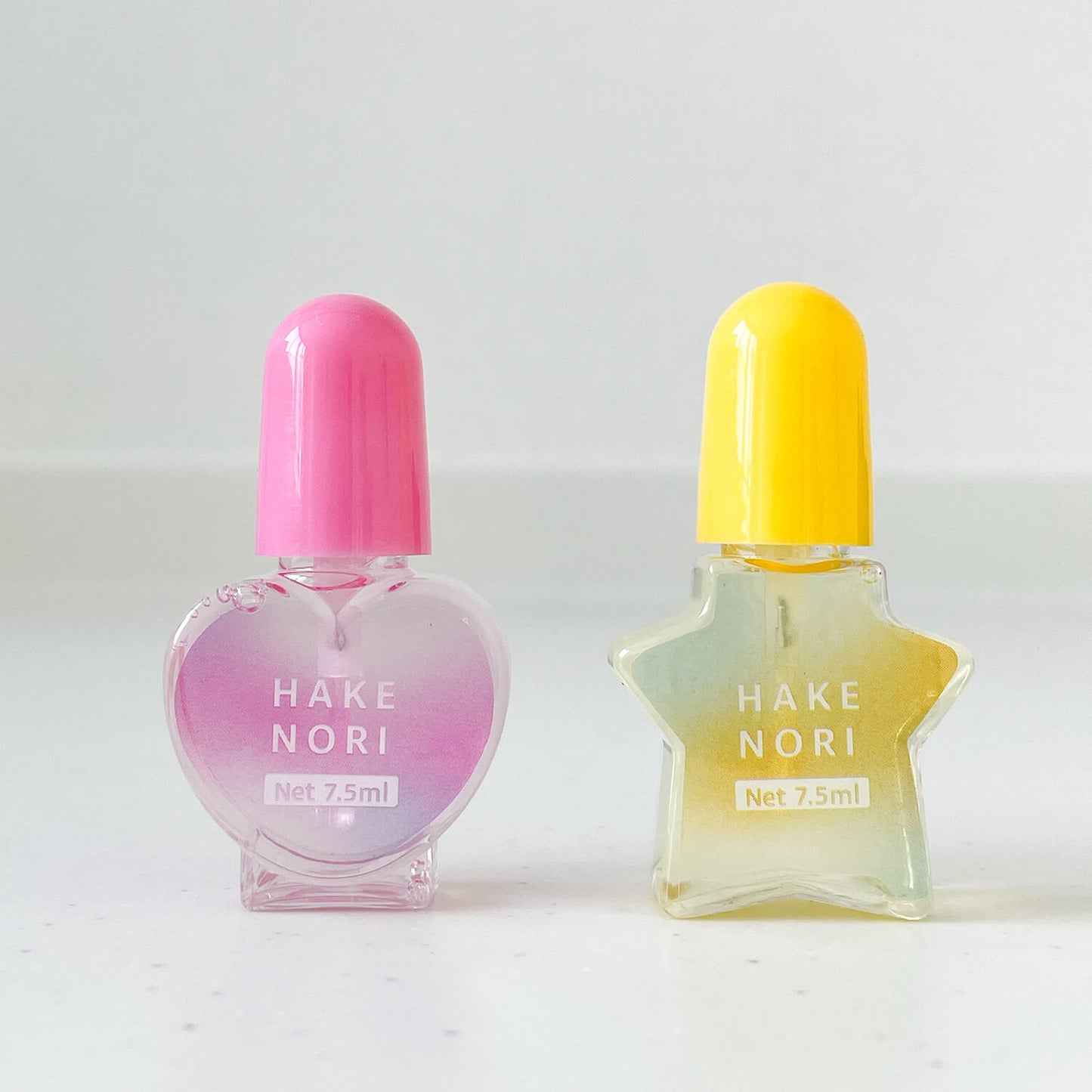 ハケ付きのり2P ハート&スター