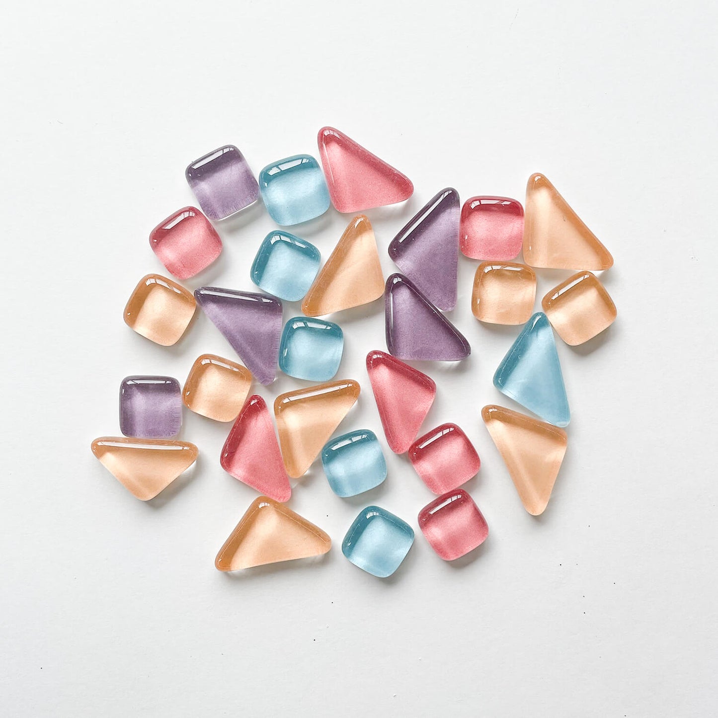 クラフト用モザイクタイル 50g（シャーベット）